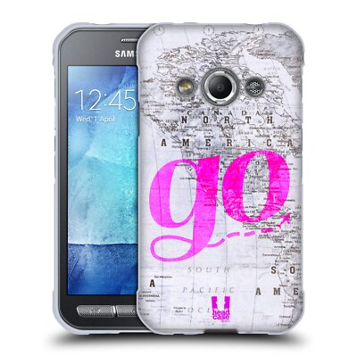 HEAD CASE DESIGNS WANDERLUST STATEMENTS SOFT GEL CASE FOR SAMSUNG PHONES 4