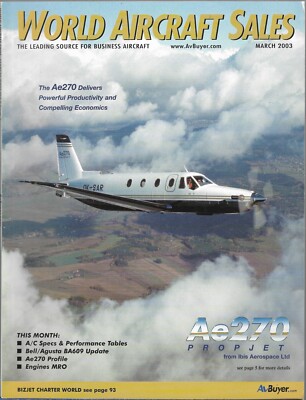 World Aircraft Sales Magazine - Band 7 Ausgabe 3 - März 2003