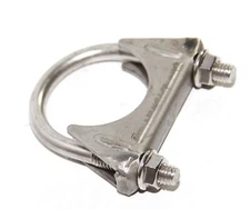 1 Piece 1 7/8" ID  Exhaust Tail Pipe Stainless Steel T201 U Bolt Muffler Clamp
