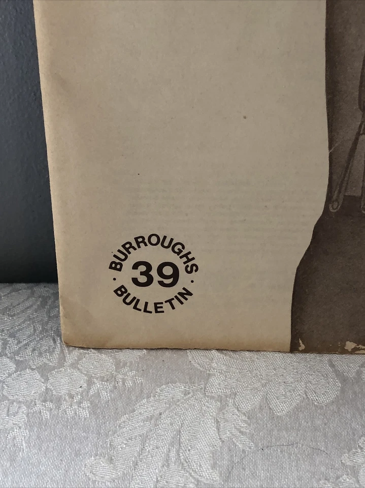 Reduced! E. R. BURROUGHS “Beware!” story in Burroughs Bulletin 39 1st  Ed. 1974 Foto 3 de 4