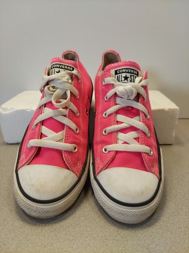 Unisex Converse Allstars Low Top Pink Size 3 - Picture 2 of 12