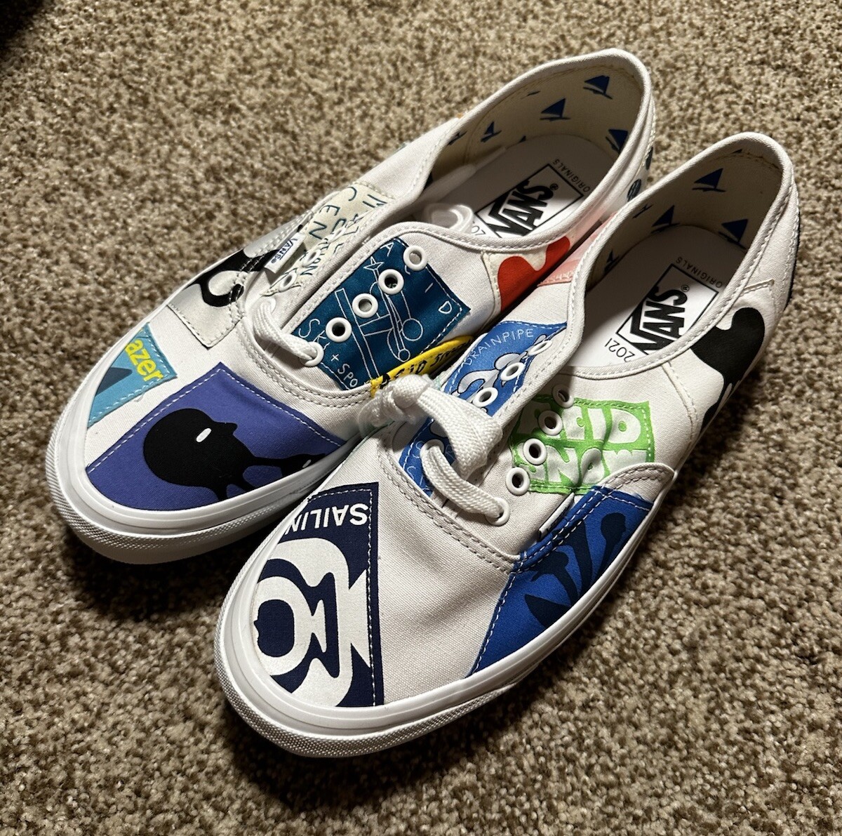 Sale!! Women's非対称☆VANS GEOFF MCFETRIDGE OG OLD SKOOL LX Geoff McFetridge x Vault by Vans Collection Release Date