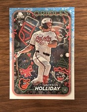 2024 TOPPS Holiday Baseball JACKSON HOLLIDAY RC Rookie Base Card #H50