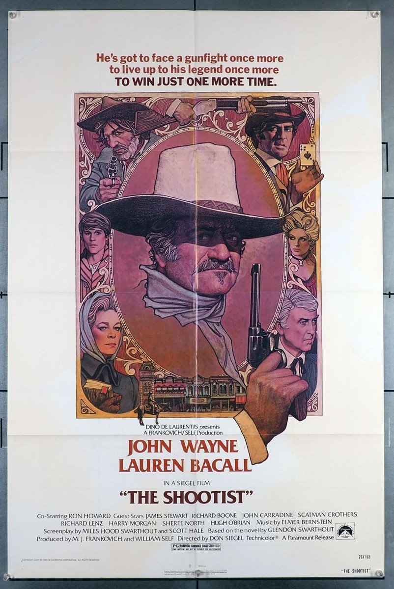 SHOOTIST, THE (1976) 29755 Movie Poster John Wayne Lauren Bacall
