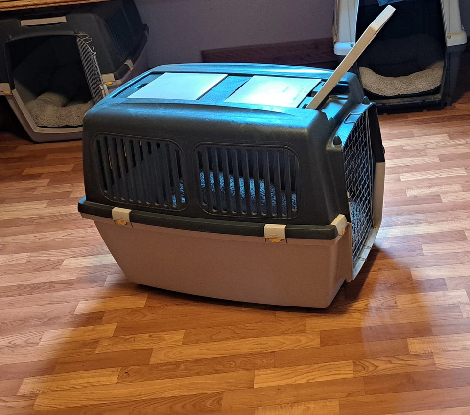 Hundetransportbox Trixie Gulliver 5 mit Kissen - Bild 2 von 2