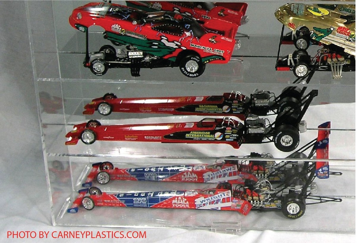NHRA Diecast Display Case 10 - 1:24 Top Fuel Dragster | eBay