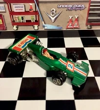 🏁 YATMING Vintage Green Ferrari Exxon Racer - No.1302 🏁