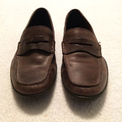 Born Leather Penny Loafers Mens Brown Driving Moc Casual  display picture 2
