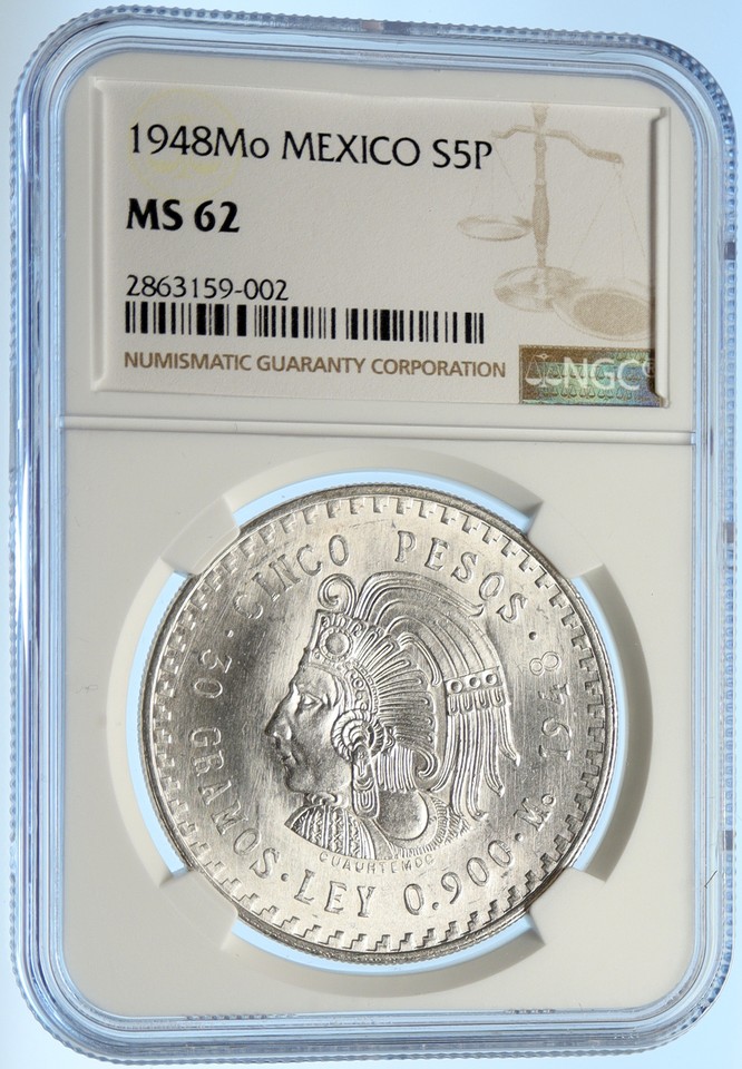 1948-mexico-aztec-chieftain-cuauhtemoc-eagle-old-silver-5-peso-coin-ngc