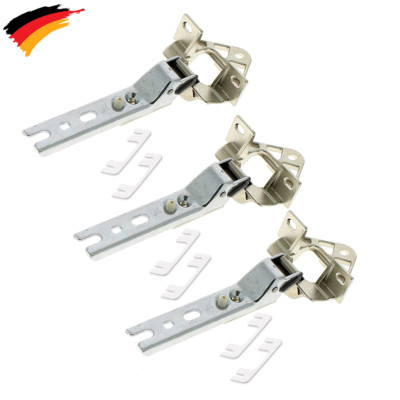 3x Scharniere Türscharnier Kühlschrank 00268699 für Bosch Siemens 268698
