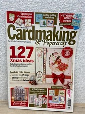 Cardmaking  Papercraft Issue 136 November 2014 UK Craft Book No Gift