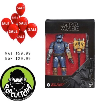 HEAVY INFANTRY MANDALORIAN Wars Star Black Series 6 EUR 47,00 - ES