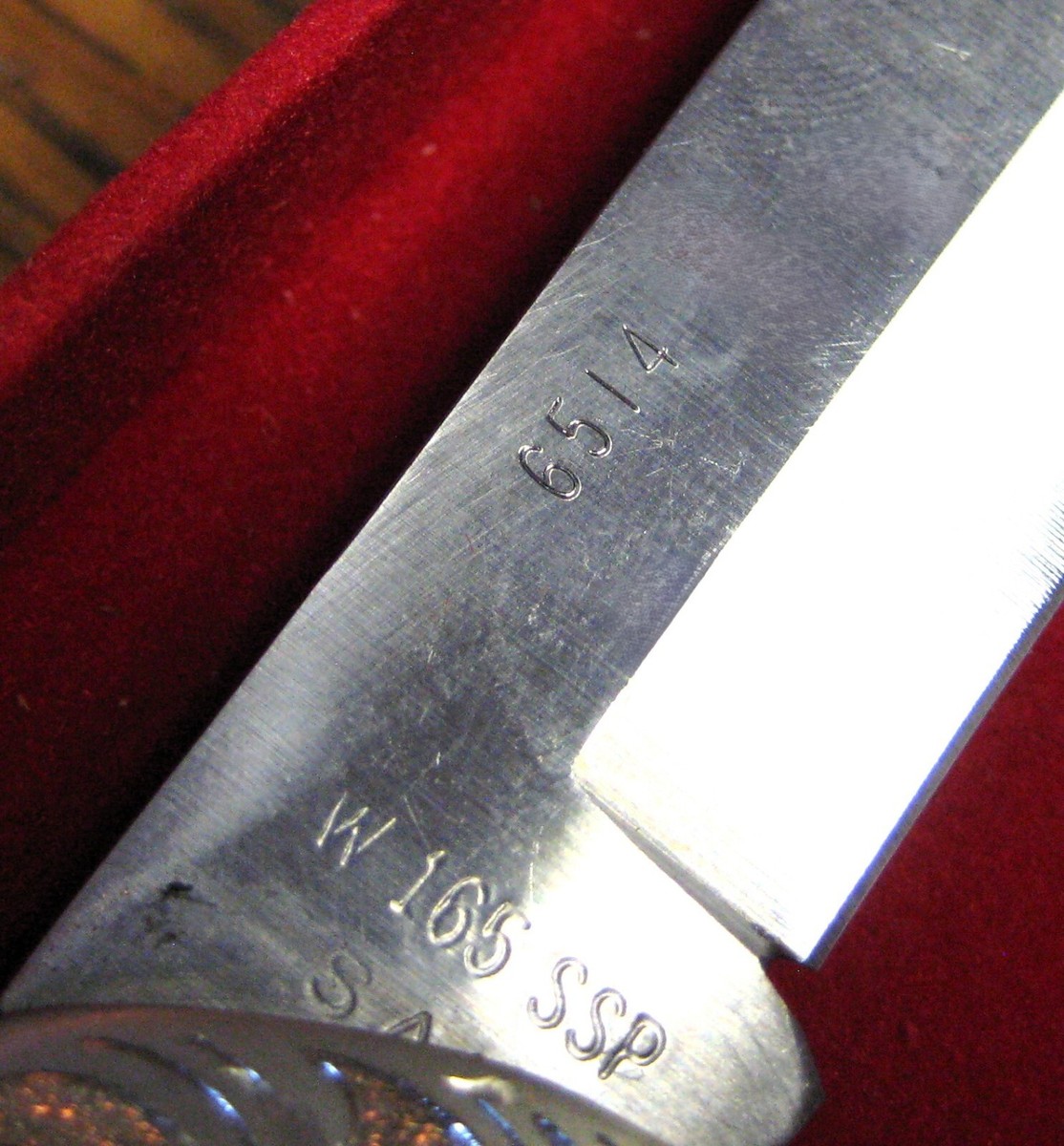 Case XX USA 1977 NOS W165 SS SAB Scrimshawed Bone Moby Dick