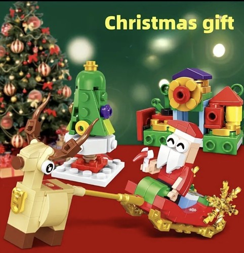 Advent Calendar-Building Blocks-Christmas Themed - Picture 3 of 6