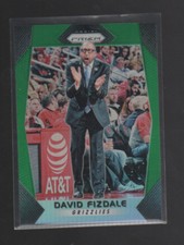 DAVID FIZDALE 2017-18 PANINI PRIZM GREEN PRIZMS CARD #210