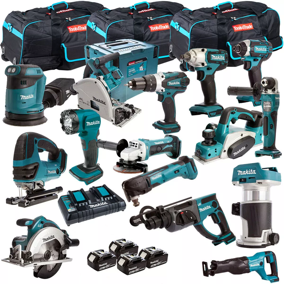 Makita tools combo outlet