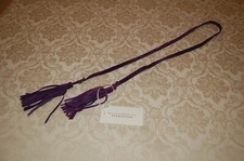 Massimo Rebecchi Via Maggio - Cintura donna, Viola, Camoscio, Nuova