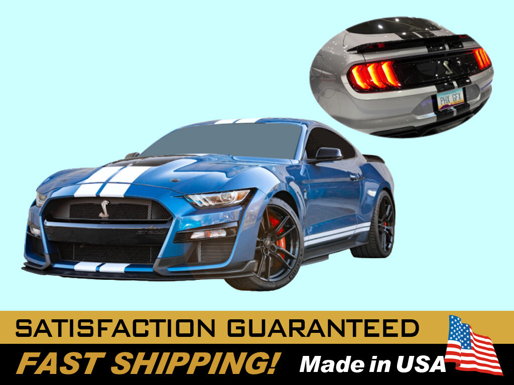 2020 2021 2022 Mustang Shelby GT350 GT350R GT500 Stripes Decals