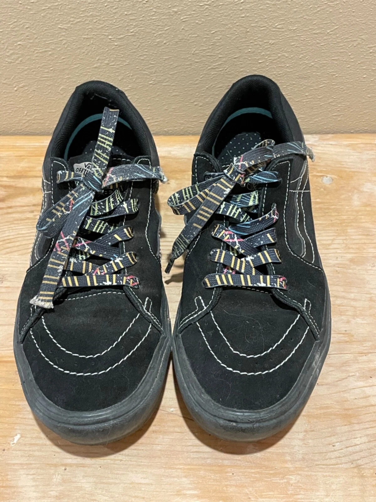 Sneakers Vans unisex off the wall comode Kush nero bianco punto donna 10 5 uomo 9