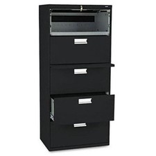 The Hon 675LP Lateral File 5 Drawer Steel 30"x19.3"x67"