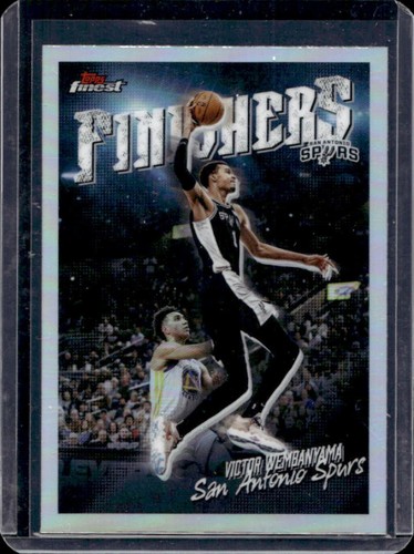2025-26 Topps Finest Victor Wembanyama Finishers Refractor #FI-1 Spurs