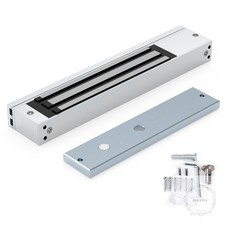Magnetic Lock, 600LBS 280kg Holding Force Electromagnetic Lock, DC 12V Fail-Safe