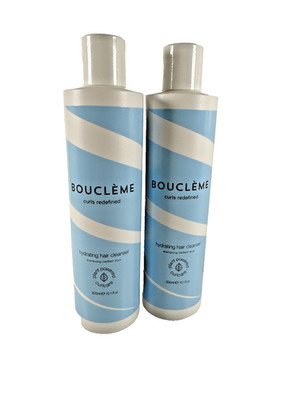 2x NEW Boucleme Curls Redefined Hydrating Hair Cleanser 10.1oz CURLCARE