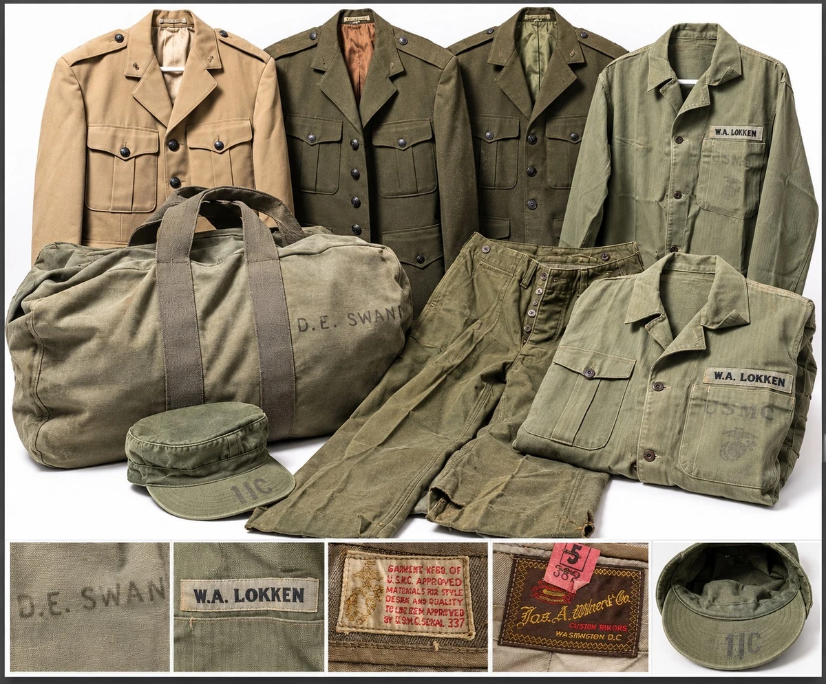 25+ WWII Marine Indiana Original Ww2 Collectible US Uniforms for