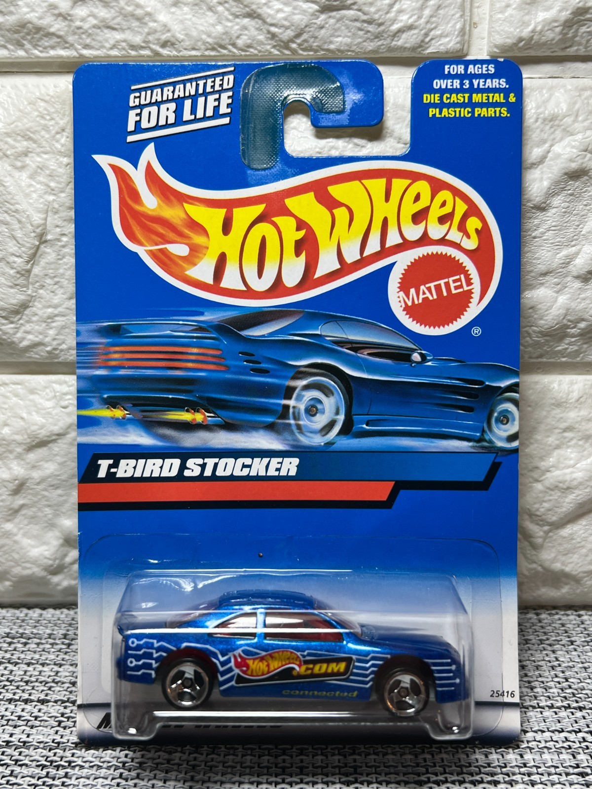 Hot Wheels T-Bird Stocker 2000 #194 Blue