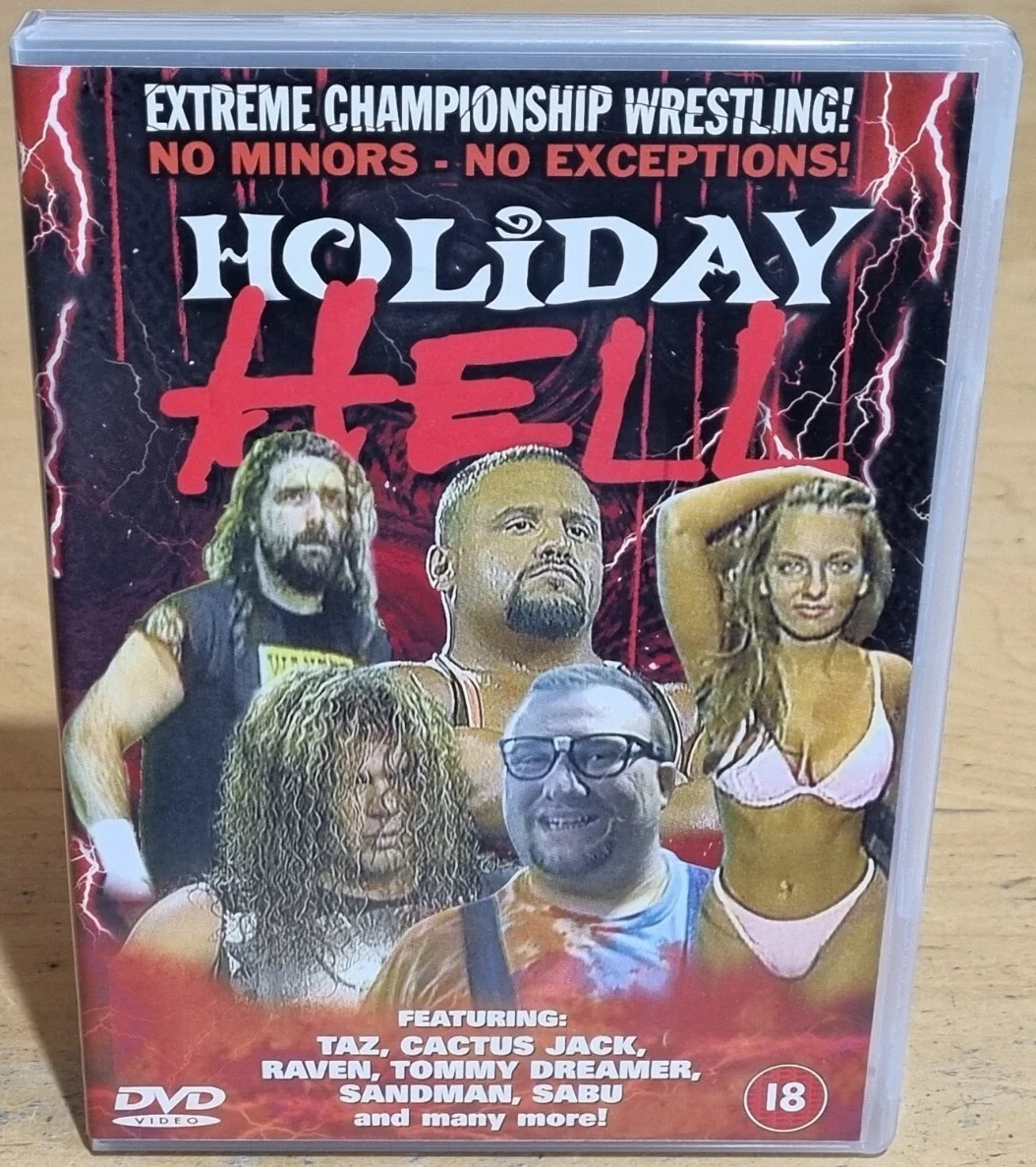 ECW Holiday Hell '95 / 1995 DVD In VGC Extreme Championship Wrestling