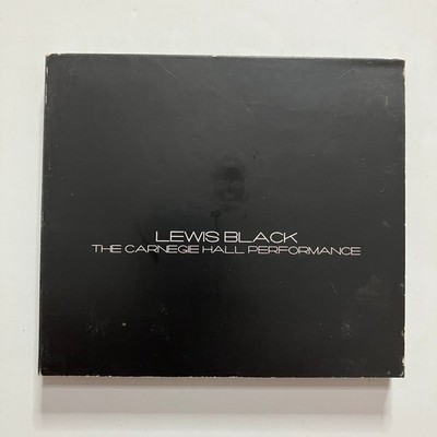 Lewis Black - The Carnegie Hall Performance CD 2006 Comedy Central