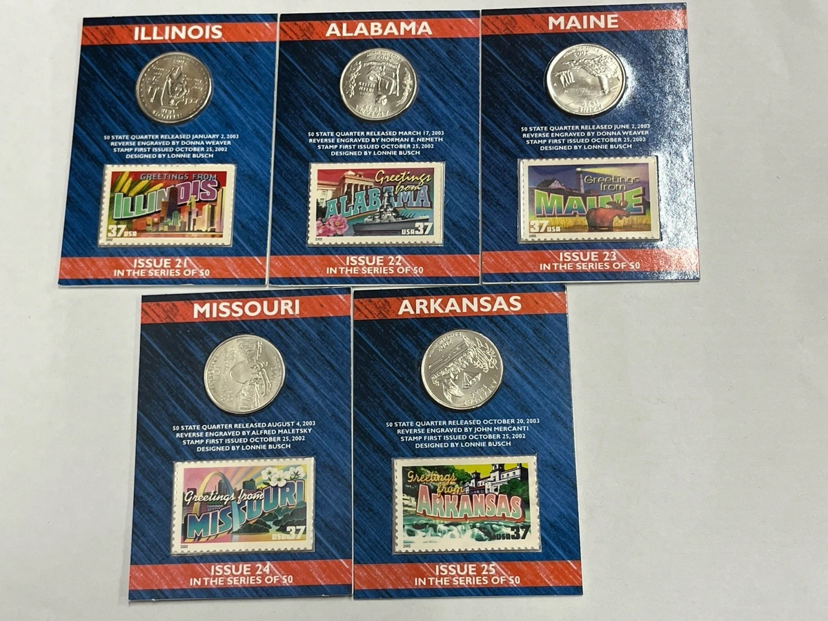 U.S. Mint Certified Proof 50 State Set US State Quarters (1999