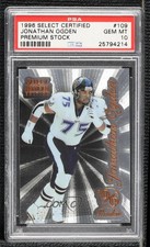 1996 Select Certified Edition Premium Stock Jonathan Ogden PSA 10 GEM MT HOF 4hj