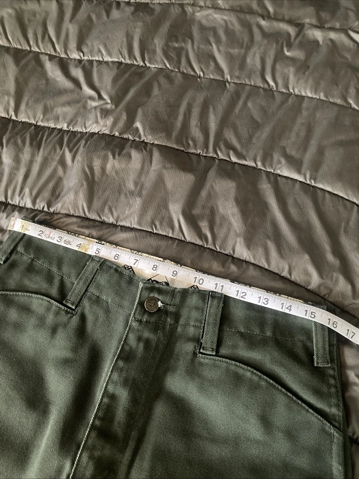 Ben Davis Men's Olive Original Pants 32x30 Excellent condition - Image 3 of 4