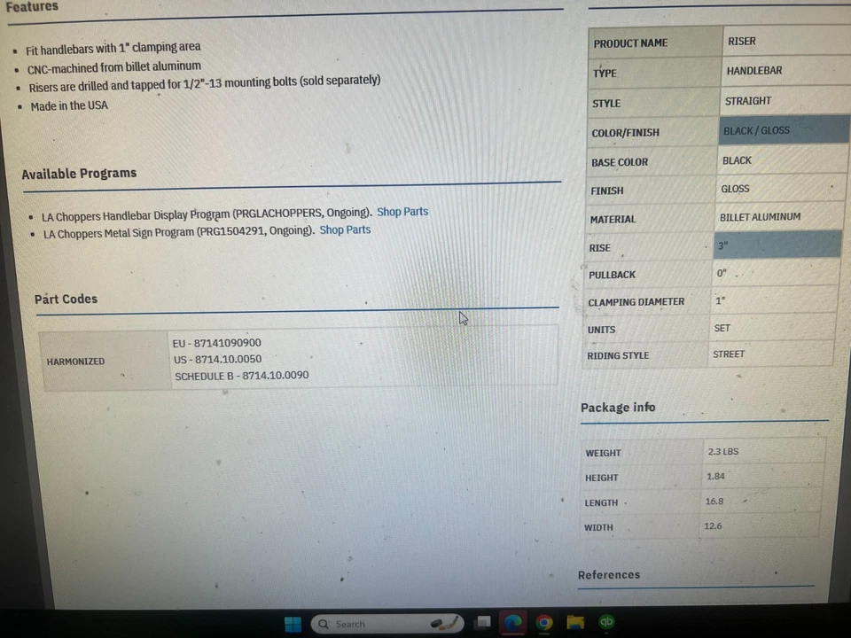 LA CHOPPERS ELEVADORES NEGROS Foto 3 de 3