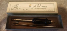 Vintage Lee's ‘Athena’ De Luxe Rug Needle - No. 90 with Box