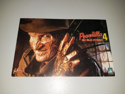 POSTKARTE ALBTRAUM IN ELM STREET 4. IVEX FILMS. FILMAX FRIENDS CLUB