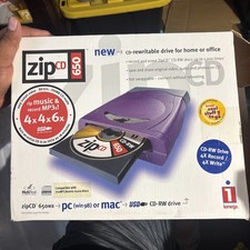 Iomega ZipCD 650 USB CD-R/RW External Drive 650 MB