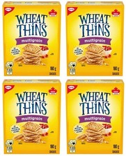 Wheat Thins Multigrain Crackers, 180g 4 Pack
