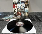 LP VINYL U2 ALBUM ACHTUNG BABY 510347-1 EUROPE 1ST PRESS 1991 SUPER COPY EX/EX