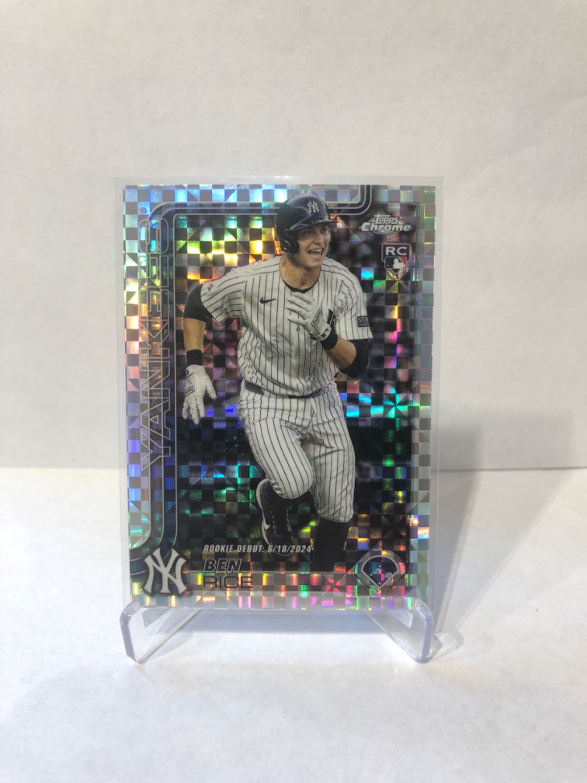 2025 Topps Chrome Update Series - Ben Rice #USC138 X-Fractor