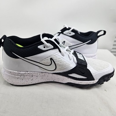 NEW Nike Air Zoom Diamond Elite Turf Baseball Shoes DZ0503-104 Size 9 White Nike Air Zoom Diamond Elite Turf White Baseball Shoes Sz 12  main image 4