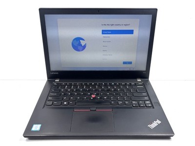 Lenovo ThinkPad T470 - 14'' HD, 2.6GHz i5, 8GB RAM, 500GB HDD, Windows 11