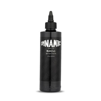 Dynamic Color Co - BLKout Tattoo Ink, for Blackout Tattoos, Solid 8 fl oz 