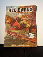 Red Barns and Other Scenes by Arden Von Dewitz Foster Art Book 111 36 Page