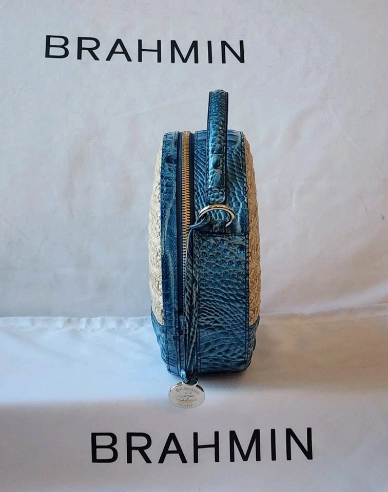 Brahmin NWT Lane Crossbody in Lagoon Mantle- So Classy!  🩵💙 - Image 4 of 4