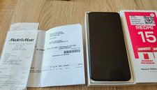 Xiaomi Redmi 15 Smartphone in Schwarz mit 6GB Speicherkapazität