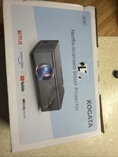 KOGATA GC357 Netflix-Licensed Smart Projector 1080p LCD 1500 ANSI Gray