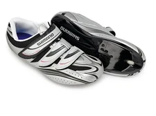 Shimano SH-R077 Mens Cycling Shoes Silver Size US 12.3/EU 48