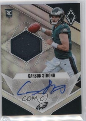 2022 Panini Phoenix RPS Rookie Jersey 15/299 Carson Strong #RJA-CS Auto RC 1c3k